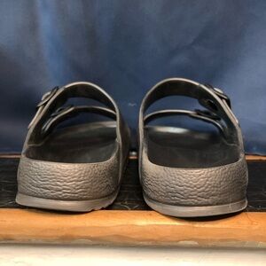 Birkenstock Men's eva metallic gray anthracite size 42 Sandals